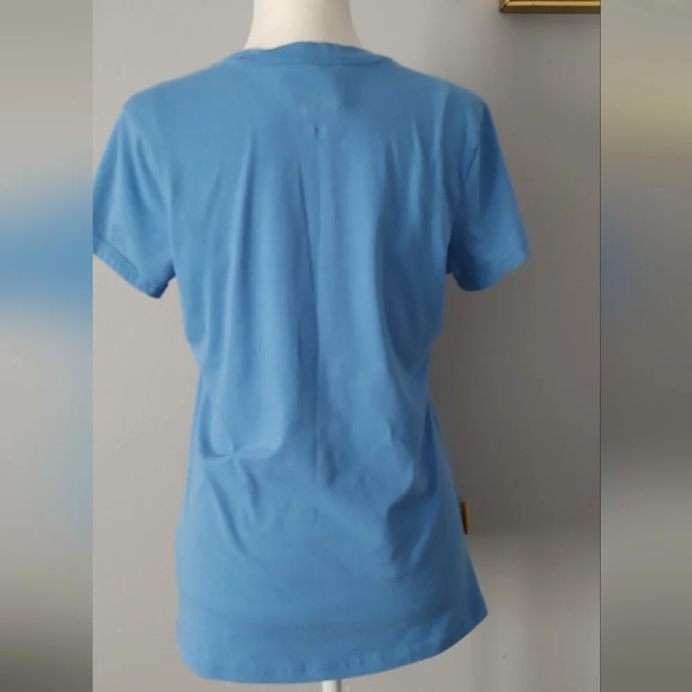 Nike Shirt atletic  large color Blue Cotton And Spandex  Excellent Condition
